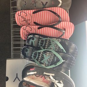 Roxy shoe lot